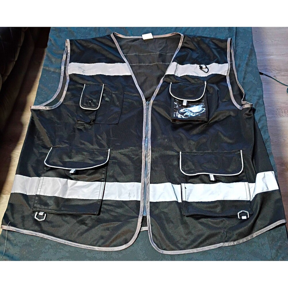 TCCFCCT Reflective Safety Vest ANSI/ISEA 107-2015 Type R Class 2 4XL